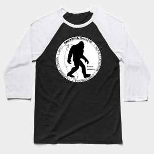 Camp Paranoia - Bigfoot Expedition 2018 Baseball T-Shirt